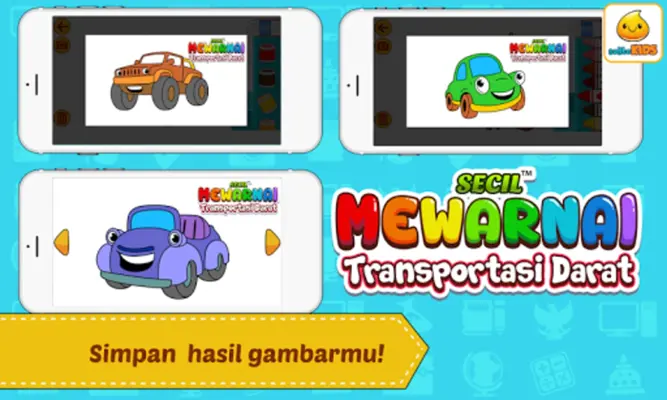 Mewarnai Mobil android App screenshot 1